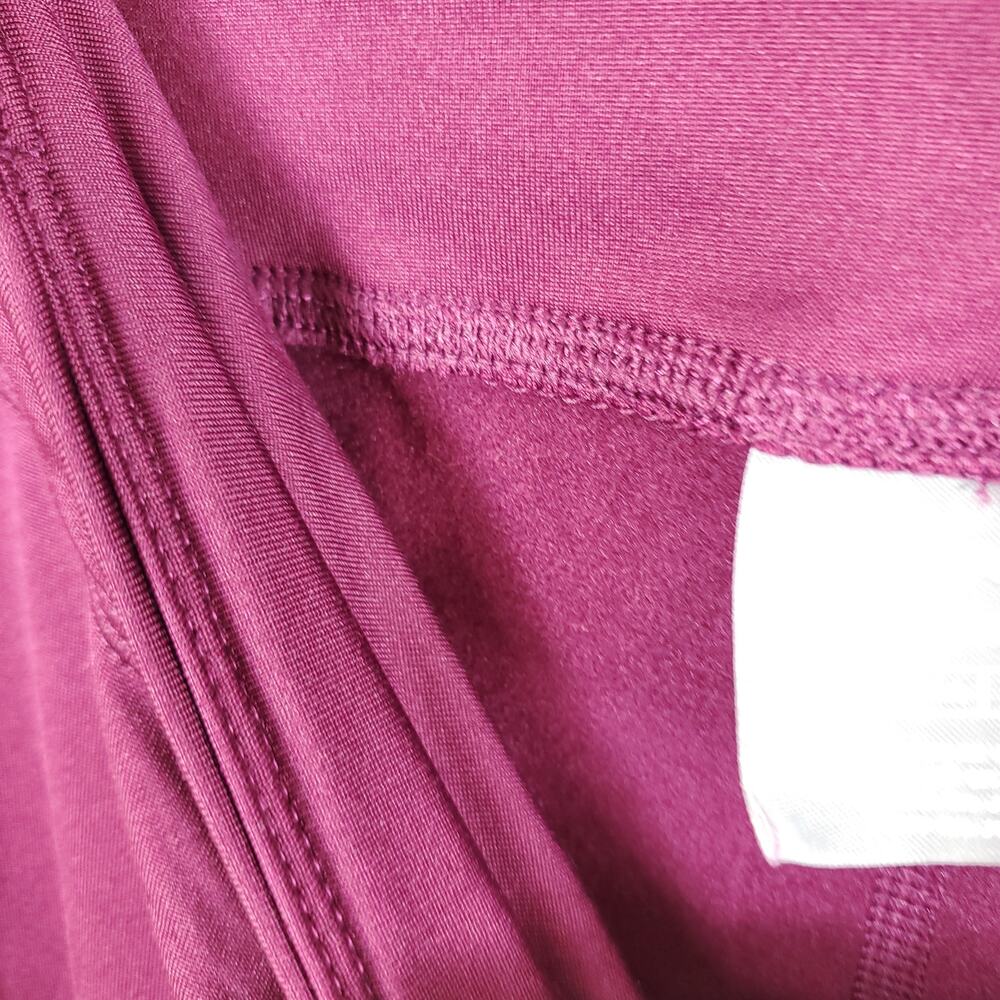 Champion Tech Fleece Tights in Burgundy Size M - Picture 11 of 12